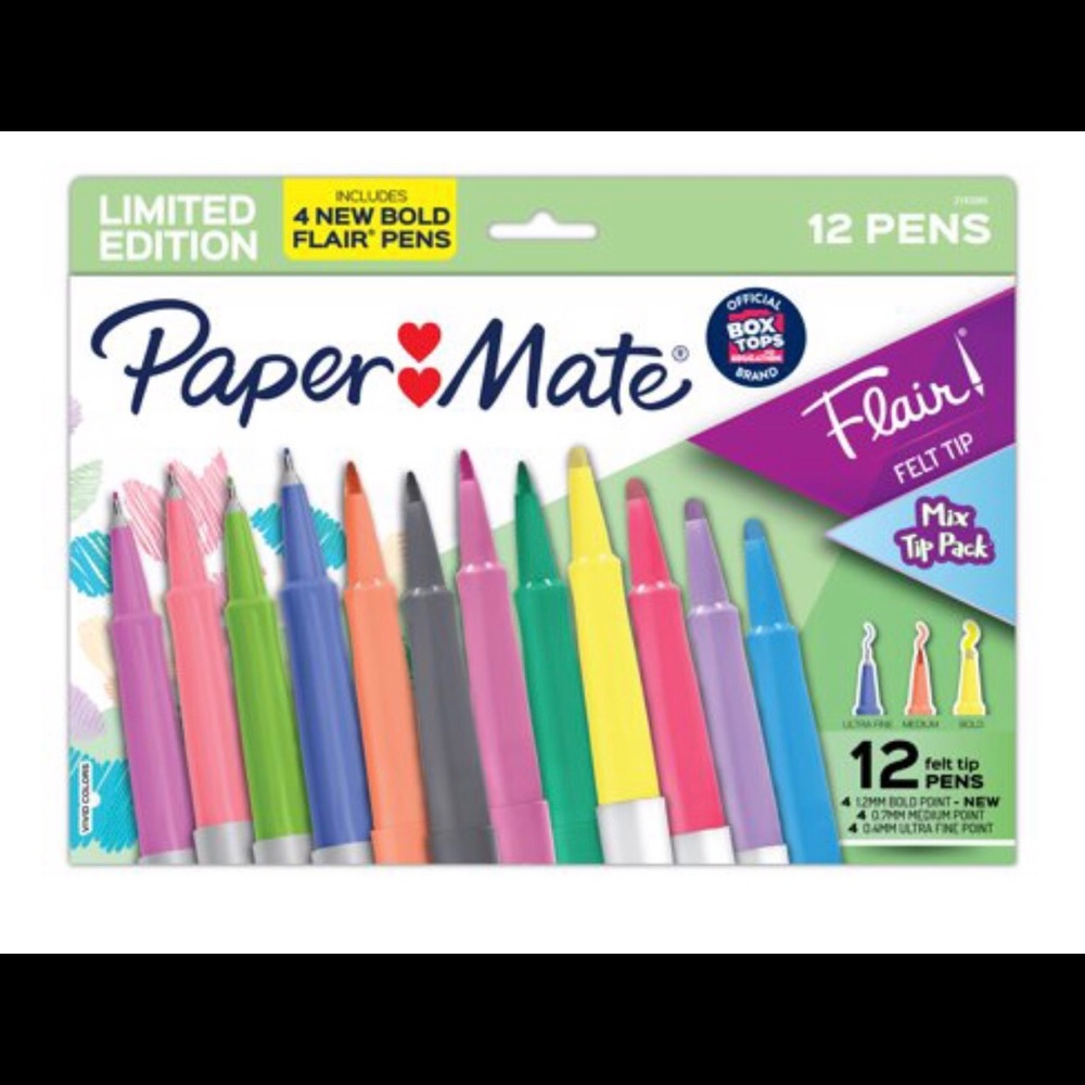 Limited Edition Paper Mate 12 Pen/Marker Set